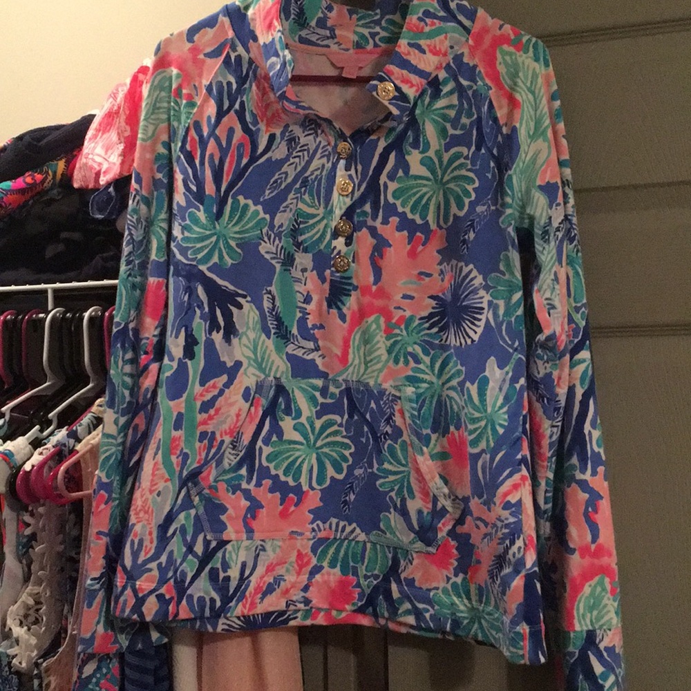 VGUC Lilly Pulitzer Popover (M) - Jet Stream